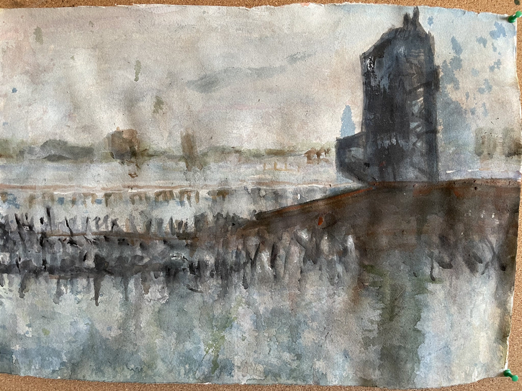 Watercolor IX