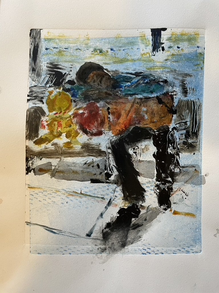Subway Etching IV